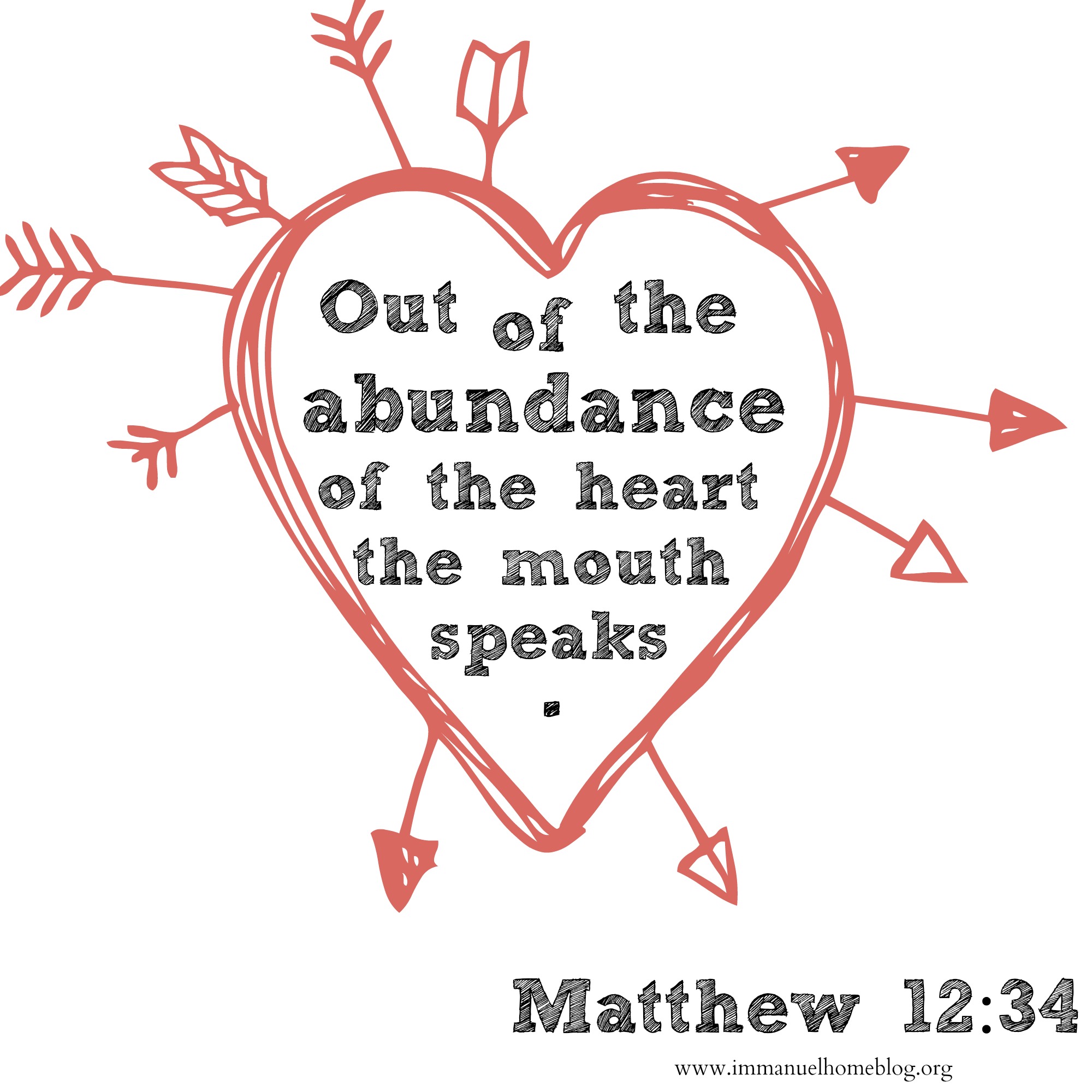 Abundance Of The Heart The Mouth Speaks 12